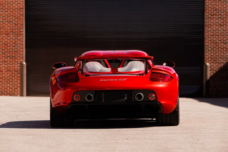 A Ferrari Collector Repainted His Porsche Carrera GT In Ferrari Red