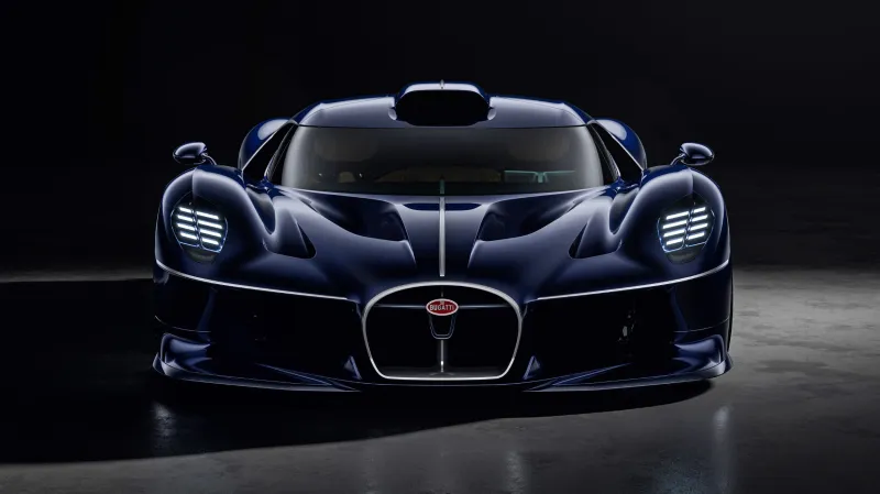 Bugatti Destrier без массивного антикрыла: трековые технологии на дорогах общего пользования