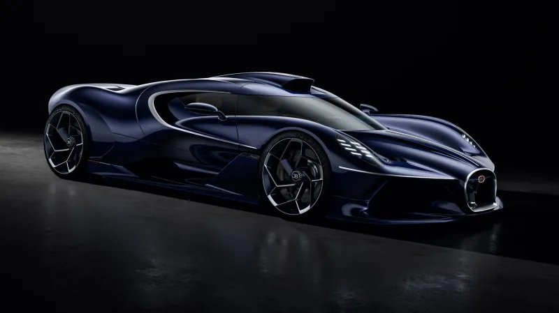 Новый штучный гиперкар Bugatti Destrier с эксклюзивным дизайном и мотором W16