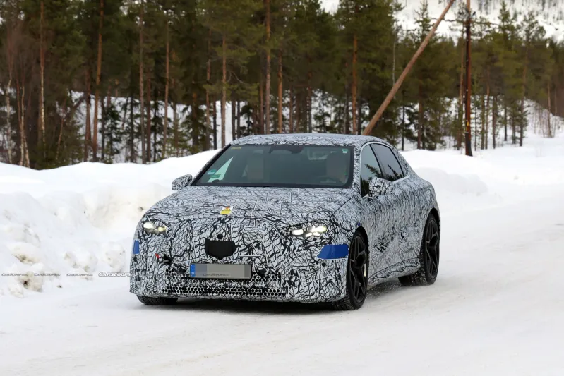 Электрический Mercedes‑AMG C‑Class демонстрирует крупные тормозные диски