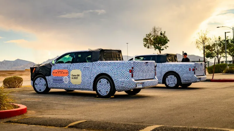 Прототип новой модели Ford тестируется в условиях жаркого климата
